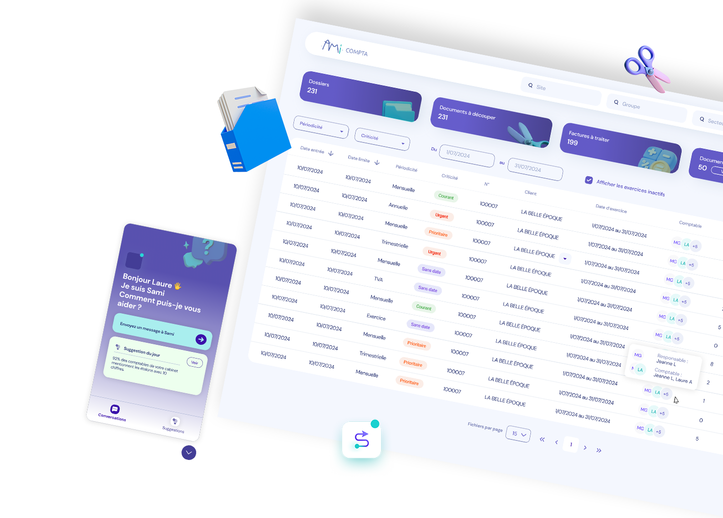 Redesign d'un SaaS de comptabilité