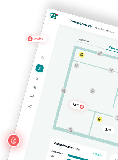 Refonte UX/UI d'une solution smart building